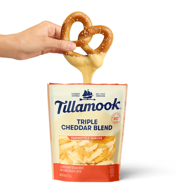 Tillamook triple cheddar blend cheese