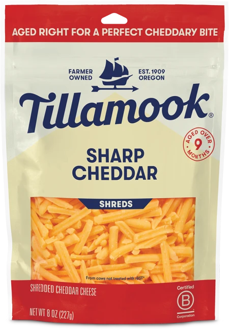 Shredded Sharp Cheddar Cheese Fine Cut