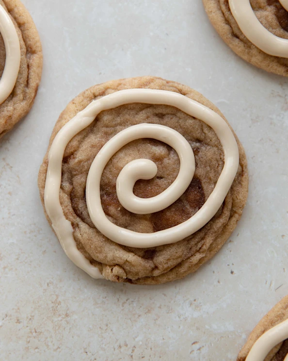 Cinnamon Roll Snickerdoodle Cookies