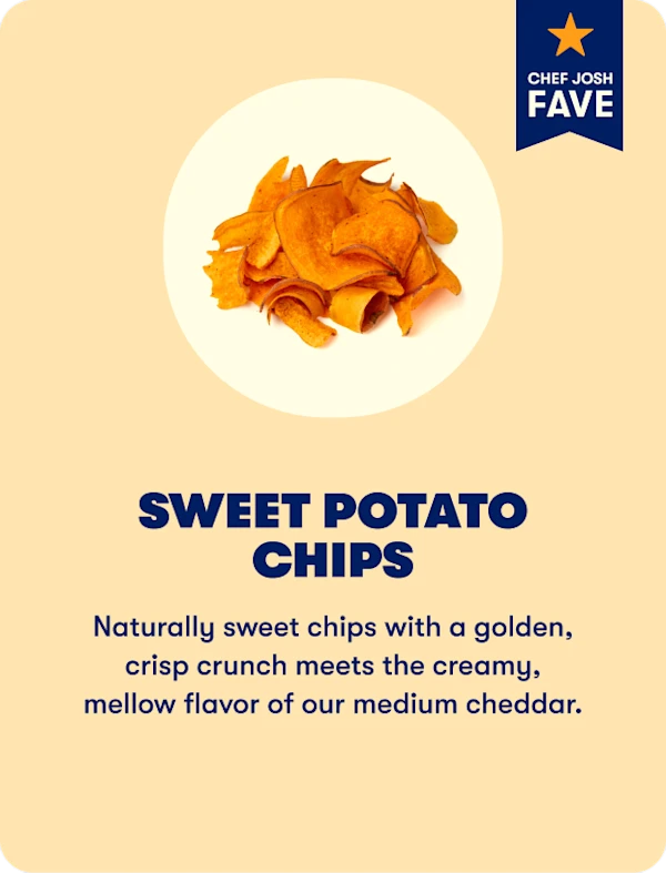 Sweet potato chips