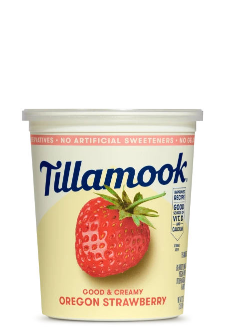 Tillamook Good & Creamy Strawberry Yogurt