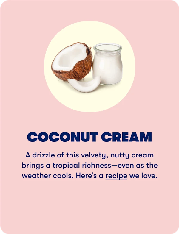 Coconut cream