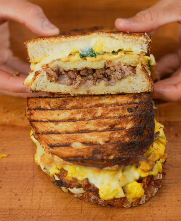 Cheesy Breakfast Panini