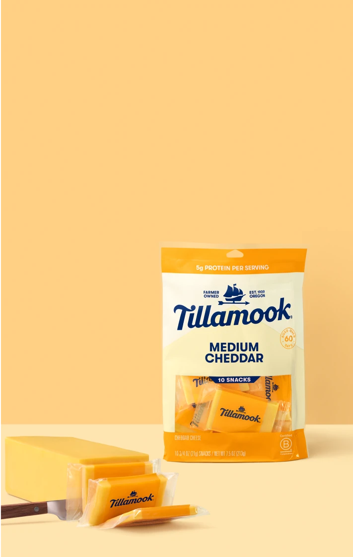 Medium cheddar snacks