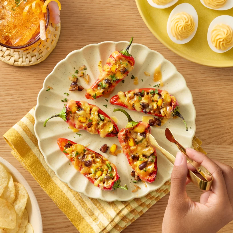 Cheesy Stuffed Peppers with Tillamook