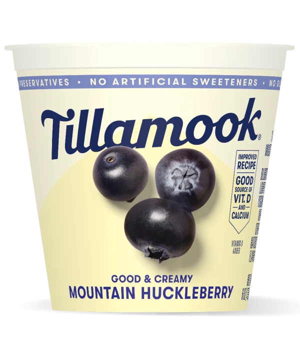 Mountain Huckleberry Lowfat Yogurt