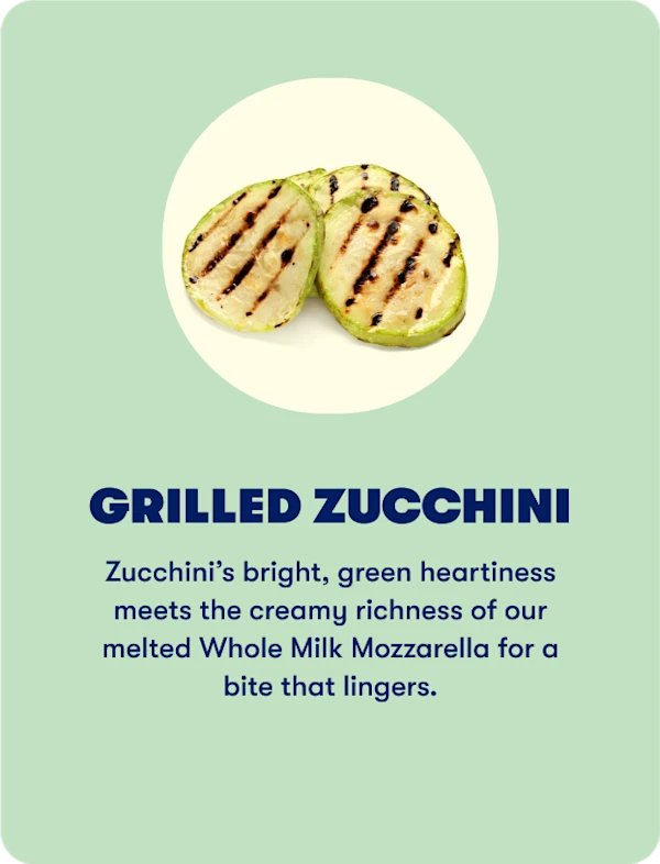 Grilled zucchini