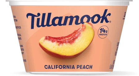California Peach Greek Yogurt