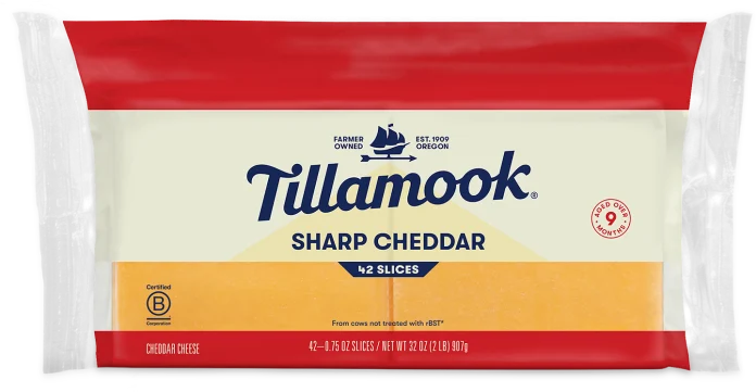 Sharp Cheddar Cheese Deli Slices