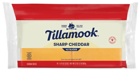 Sharp Cheddar Cheese Deli Slices