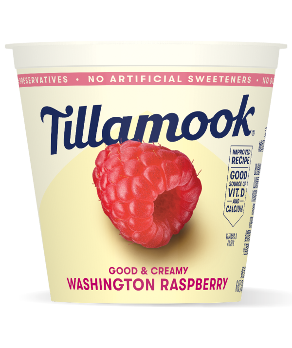 Washington Raspberry Lowfat Yogurt