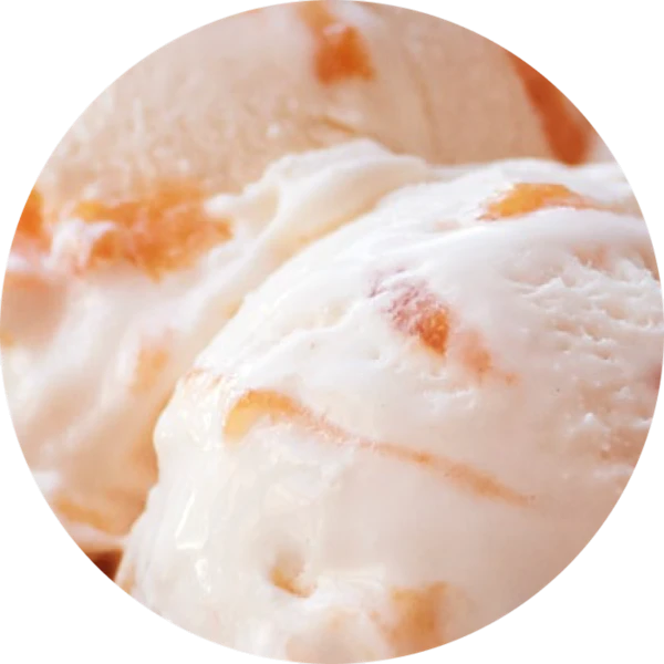 Peaches & Cream Ice Cream