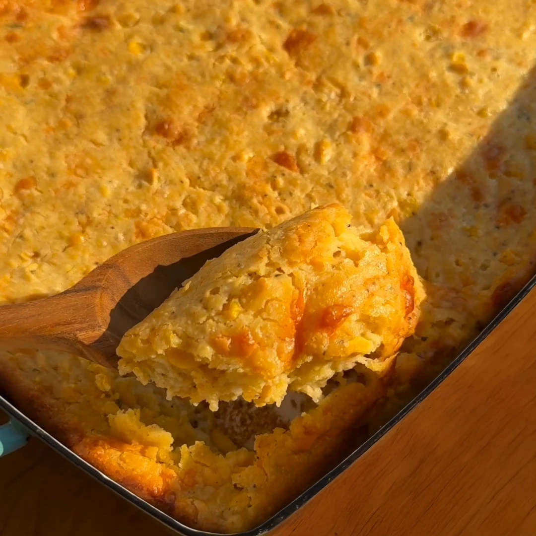 Cheesy Corn Pudding