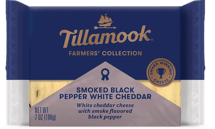 Smoked Black Pepper White Cheddar Cheese