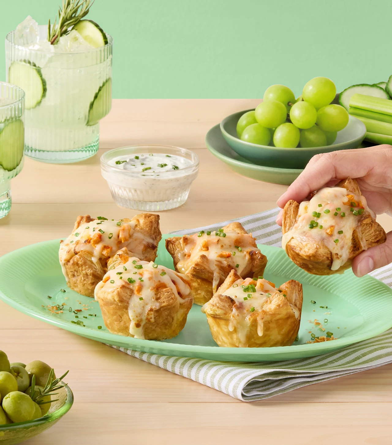 Mozzarella Buffalo Chicken Bites With Tillamook Cheese