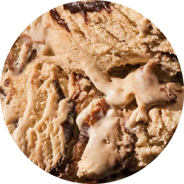 Coffee Almond Fudge Ice Cream