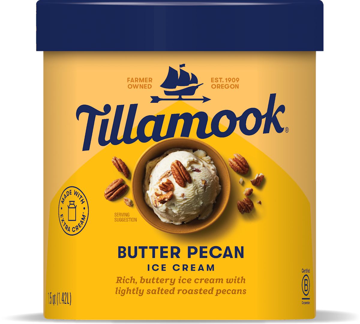 Butter Pecan Ice Cream Tillamook