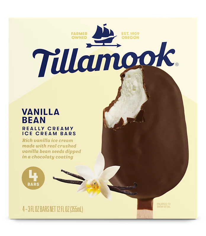 Tillamook Vanilla Bean Ice Cream Bars