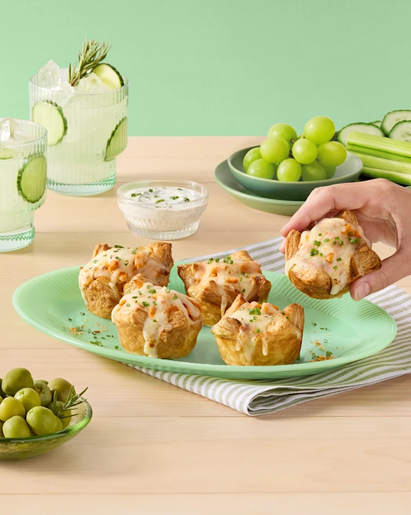 Creamy Whole Milk Mozzarella Buffalo Chicken Bites