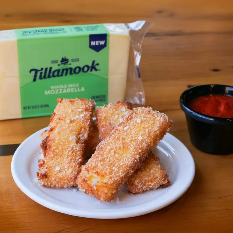 grid mozzarella sticks