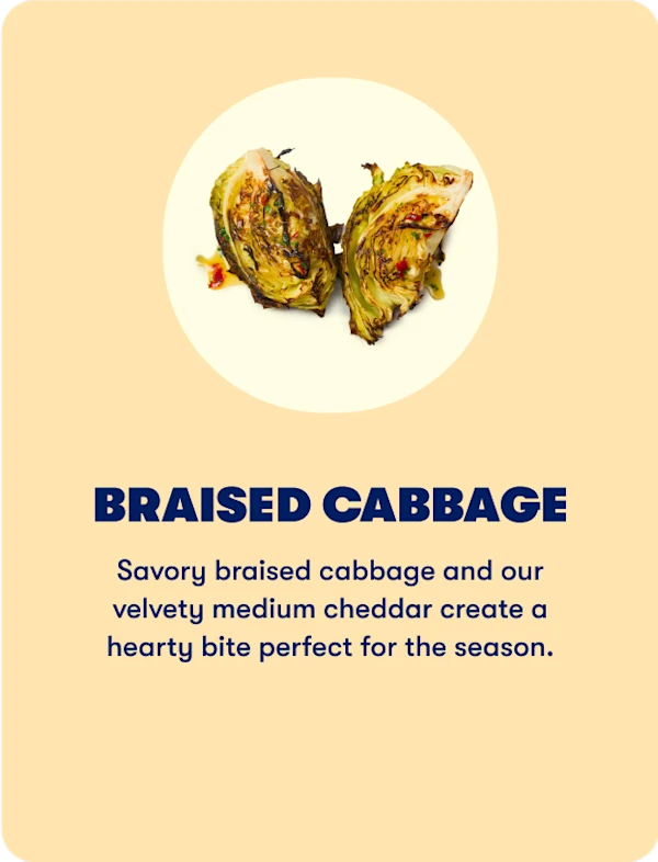 Braised cabbage