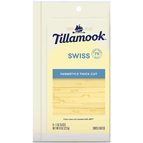 Swiss Cheese Slices - Tillamook