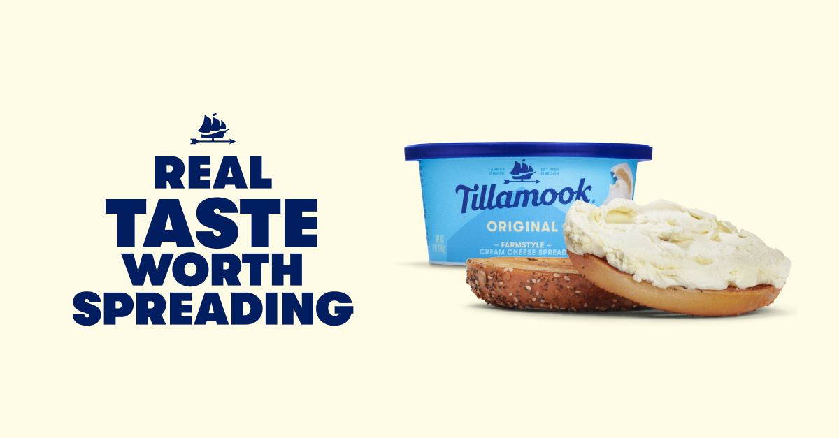 Cream Cheese: Tillamook Cream Cheese Spread - Tillamook