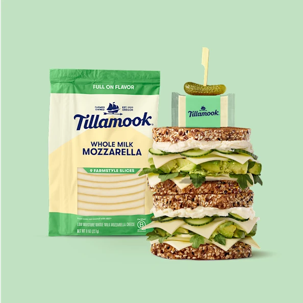Tillamook whole milk mozzarella