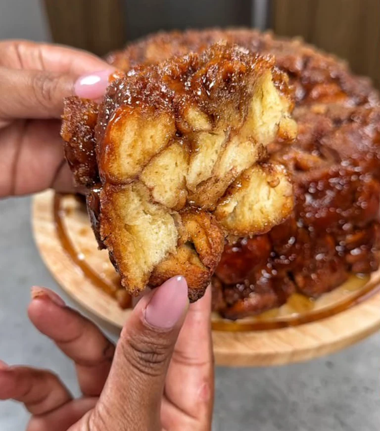 Monkey Bread with Tillamook Vanilla Bean Ice Cream Sauce