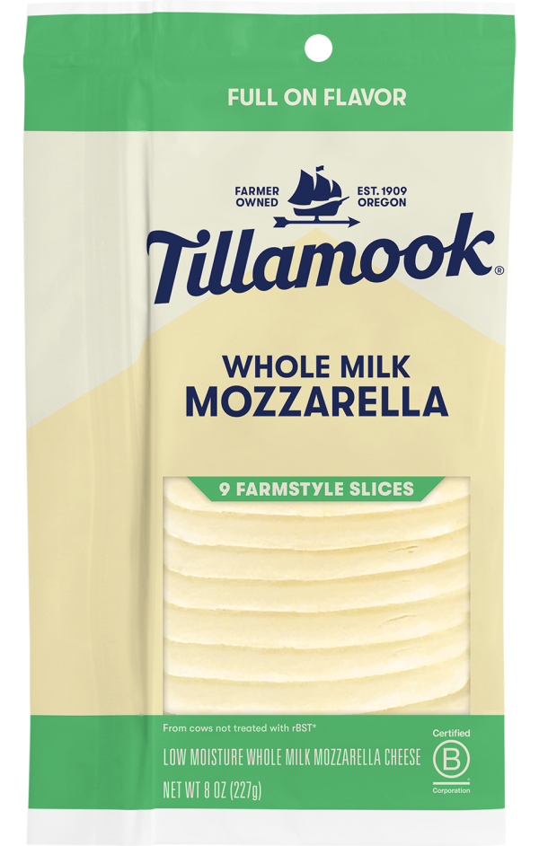 Whole Milk Mozzarella Slices