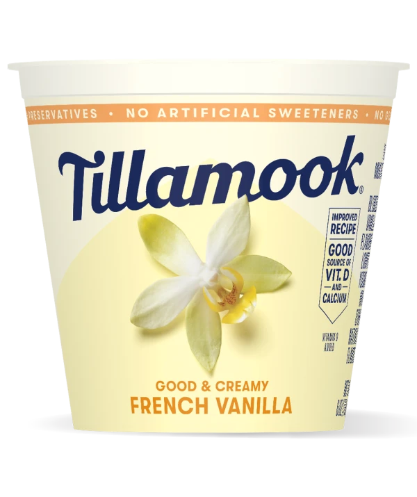 French Vanilla Lowfat Yogurt
