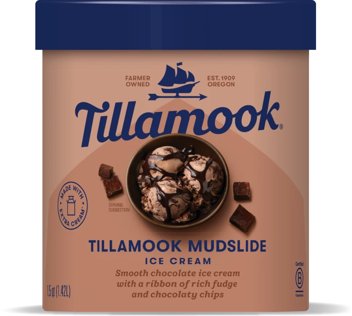 Tillamook Mudslide Ice Cream