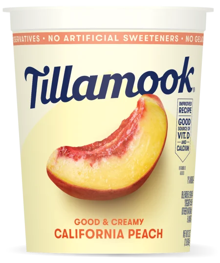 California Peach Lowfat Yogurt Tub