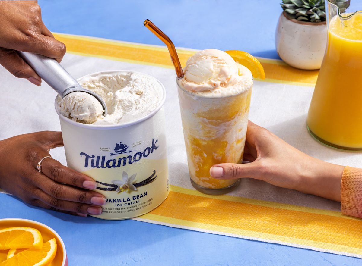 Orangesicle Vanilla Bean Float Tillamook