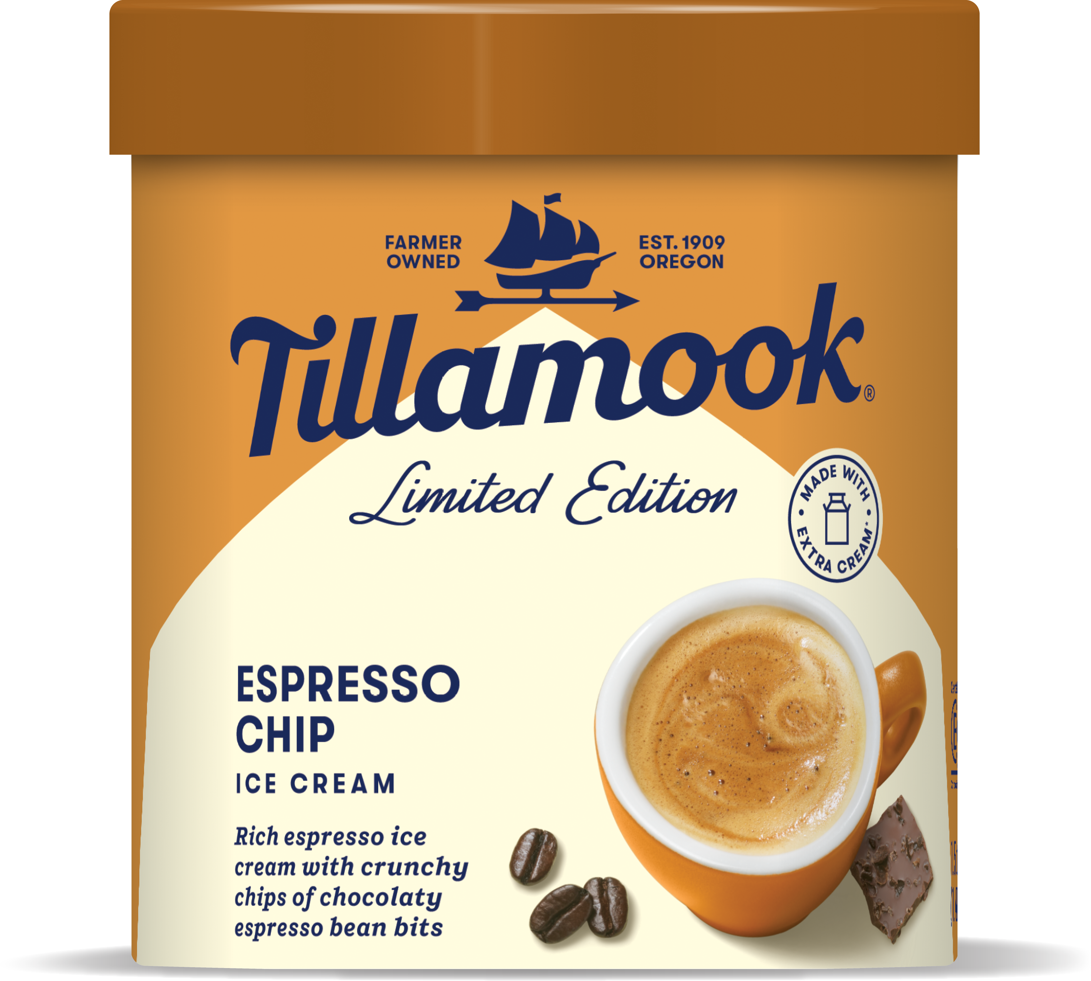 Espresso Chip Ice Cream - Tillamook