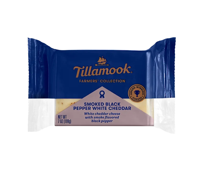 Farmersʼ Collection Smoked Black Pepper White Cheddar Chunk