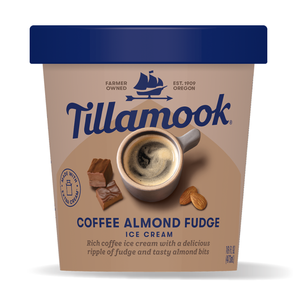 Coffee Almond Fudge