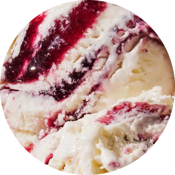 Mountain Huckleberry Ice Cream