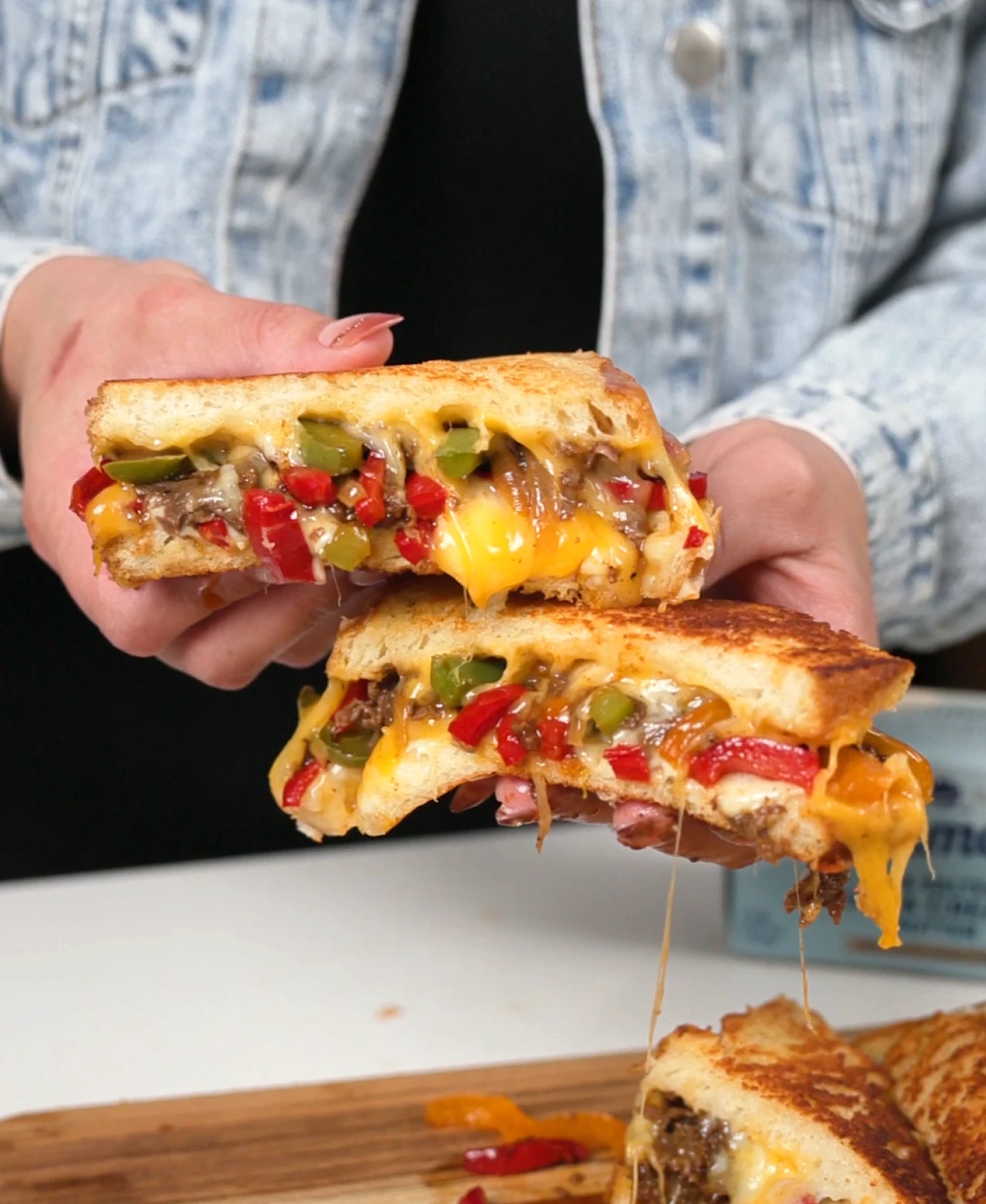 Fajita Grilled Cheese