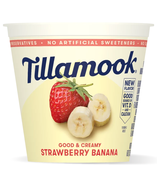 Strawberry Banana Lowfat Yogurt