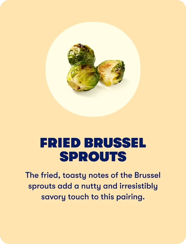 Fried brussel sprouts