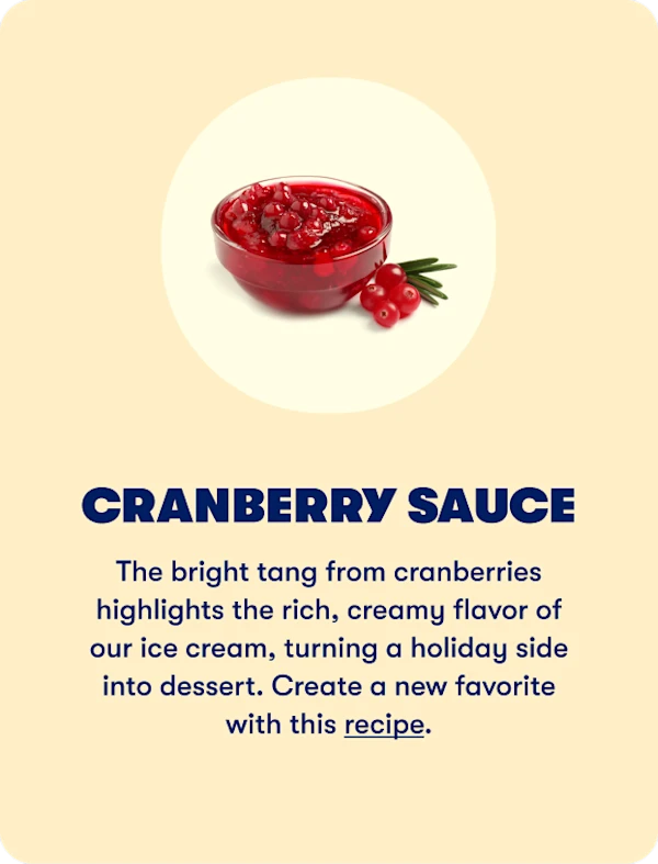 Cranberry sauce