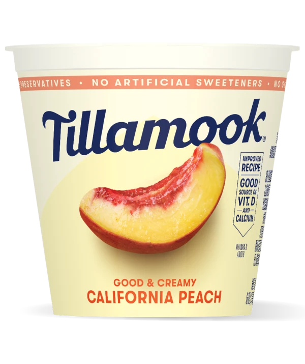 California Peach Lowfat Yogurt