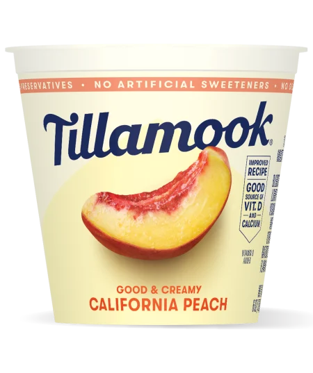 California Peach Lowfat Yogurt