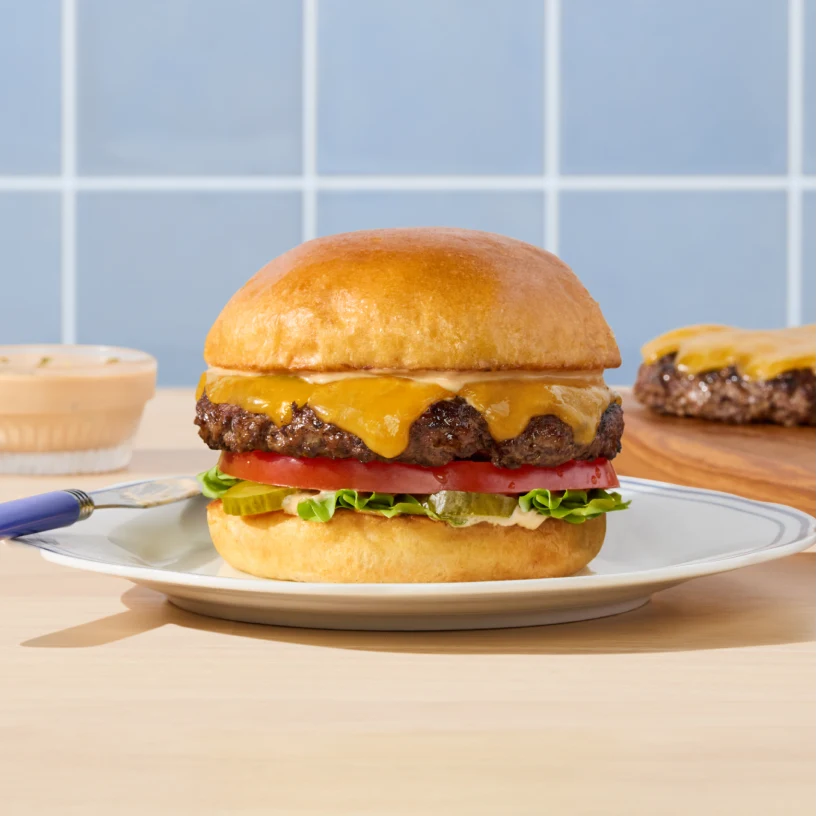 Classic Tillamook Cheeseburger