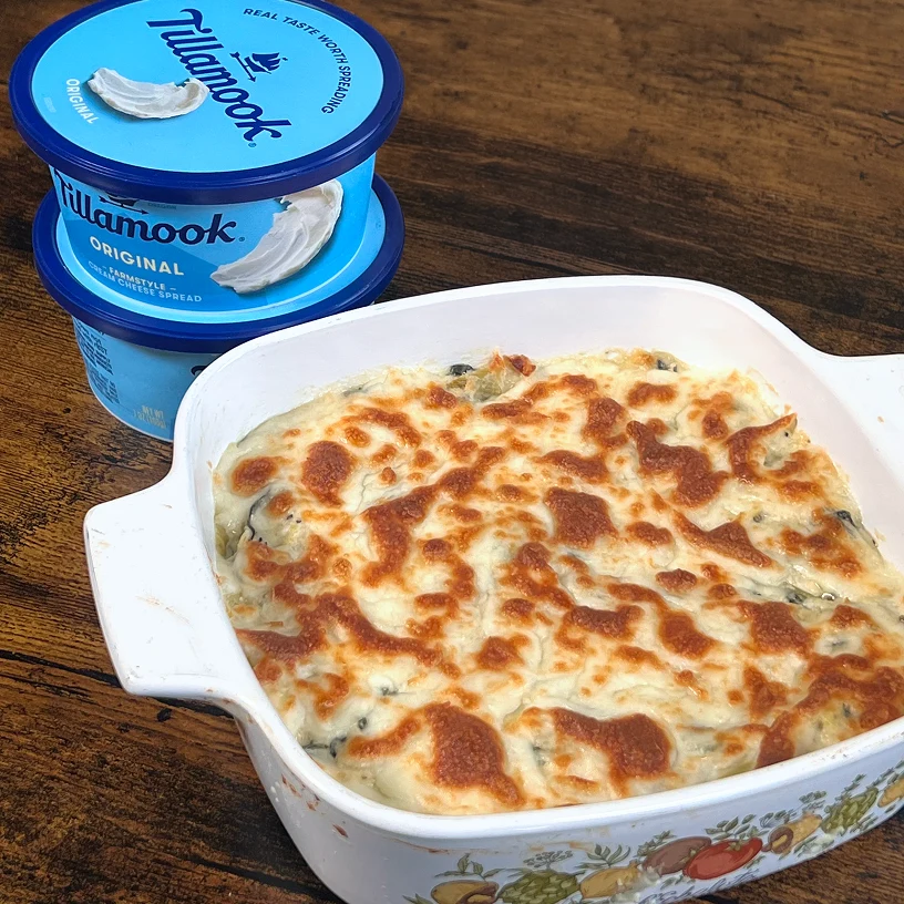 Garlic Spinach Artichoke Dip