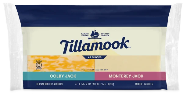Colby Jack and Monterey Jack