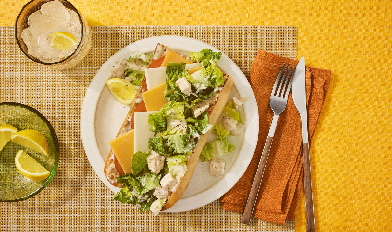 Chicken caesar sandwich