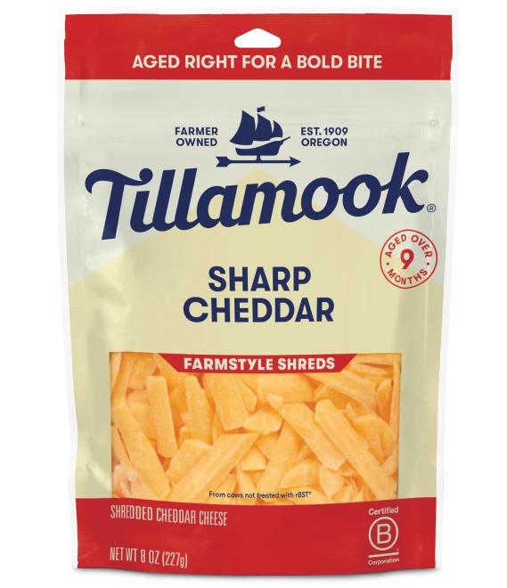 Tillamook Shredded Sharp Cheddar Cheese