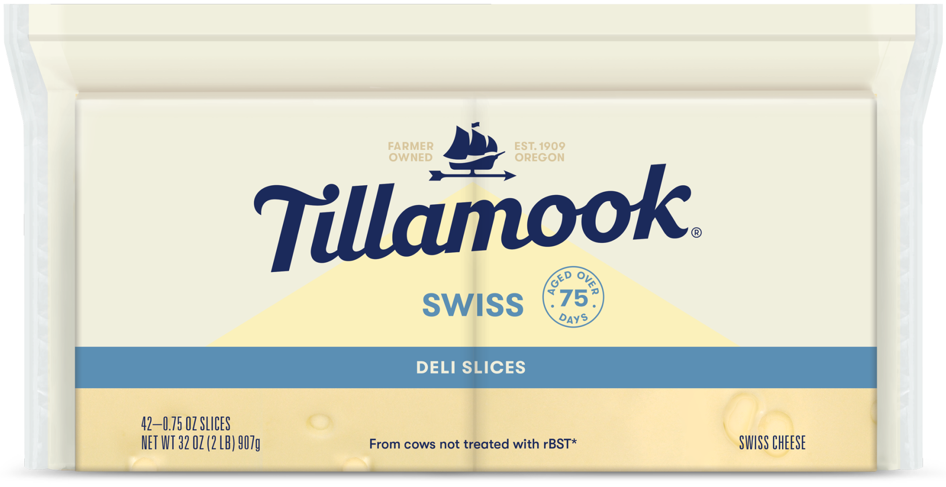 Swiss Cheese Slices Tillamook